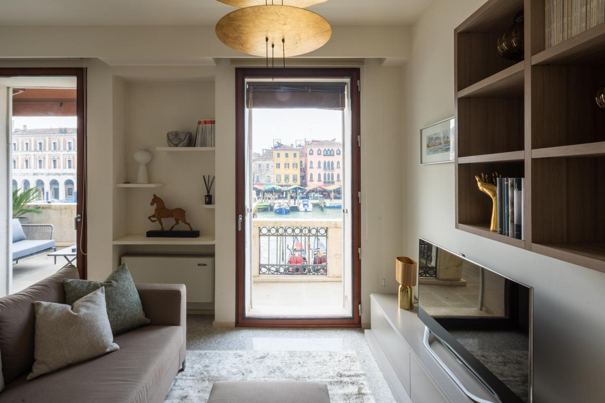 Grand Canal Luxury Apartment With Terrace R&R Venice Luaran gambar